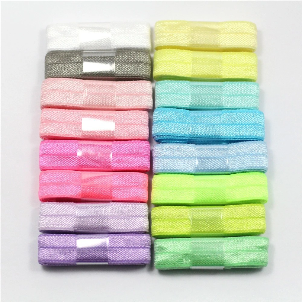 Amazon Supply of Elastic Hair Band Wrist Band Bronzing Silver Foil Wrap Elastic Band Festival Jewelry Spot Supply