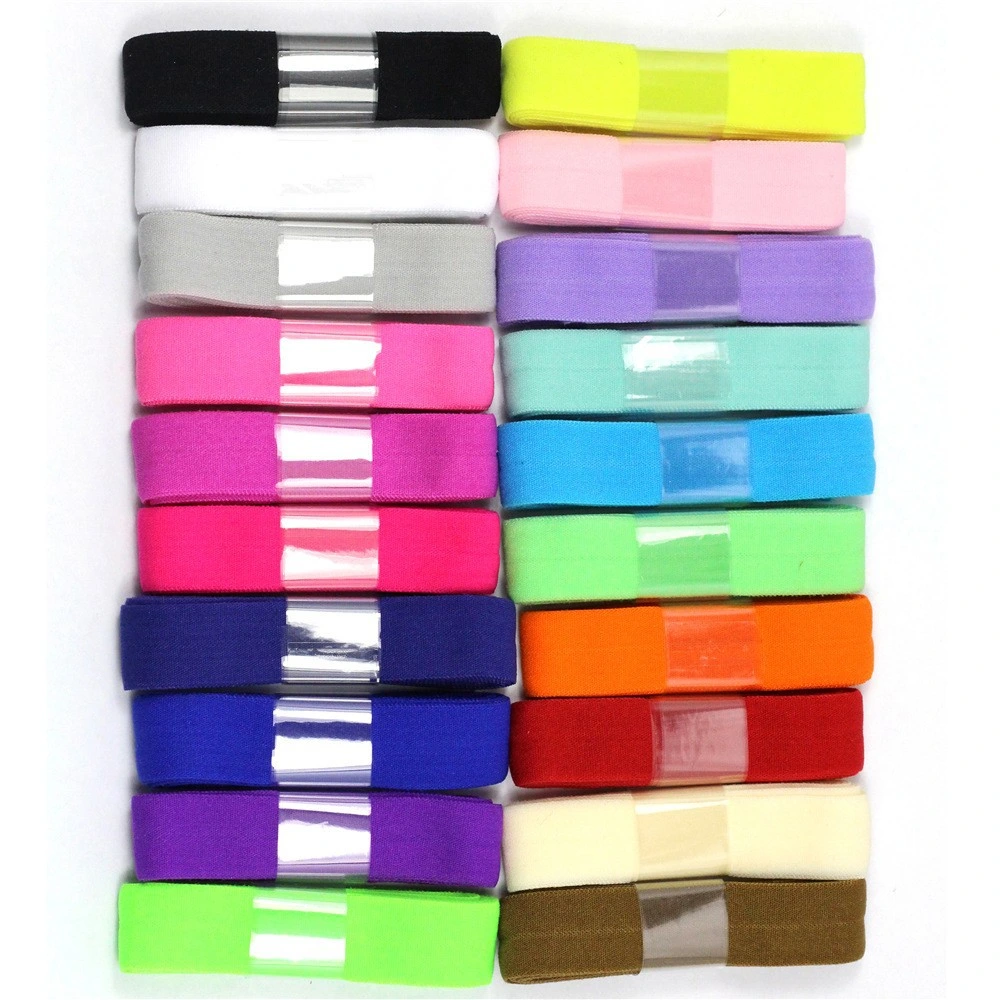 Amazon Supply of Elastic Hair Band Wrist Band Bronzing Silver Foil Wrap Elastic Band Festival Jewelry Spot Supply