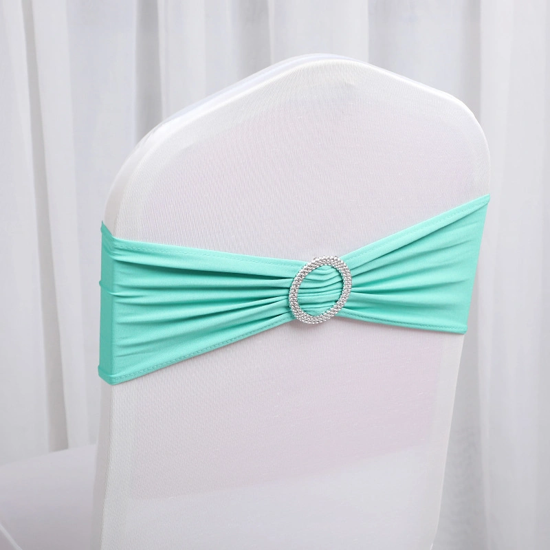 Chair Decoration Wedding Spandex Chair Sashes for Hotel Activity Festival Banquet