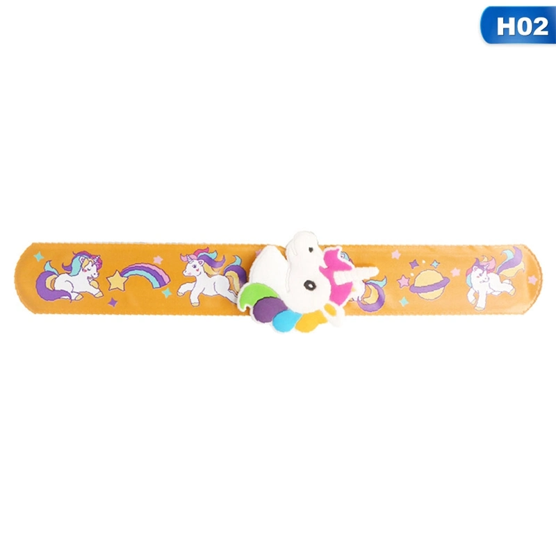 Kid Children Girl Boy Colorful Unicorn Flexible Motivational Anime Basketball Braiders Wristband