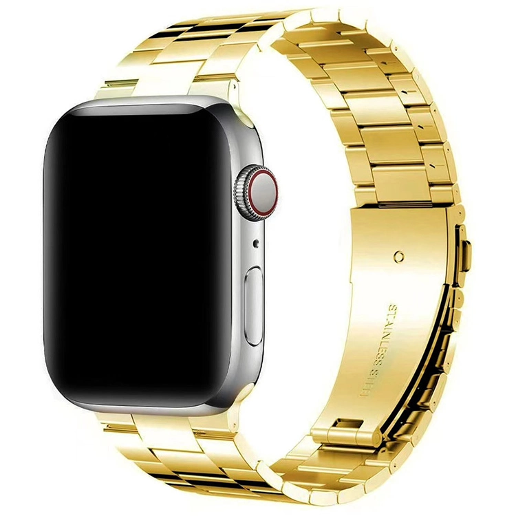 2.5mm Ultra Thin Bands 38mm 40mm Strap Stainless Steel Bands for Apple Watch 5, 42mm 44mm Metal Bracelet Adapter for Iwatch 6