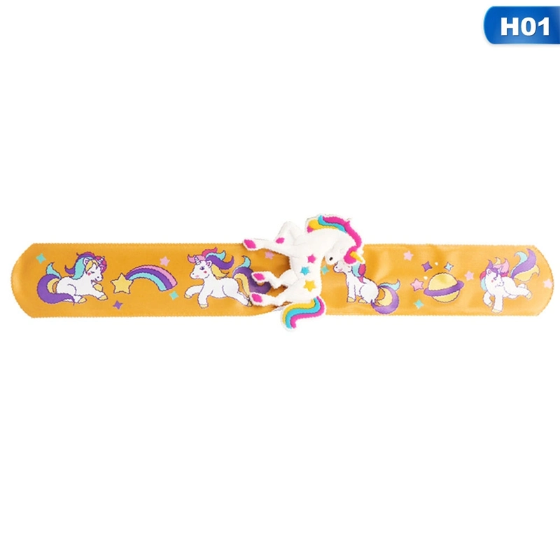 Kid Children Girl Boy Colorful Unicorn Flexible Motivational Anime Basketball Braiders Wristband