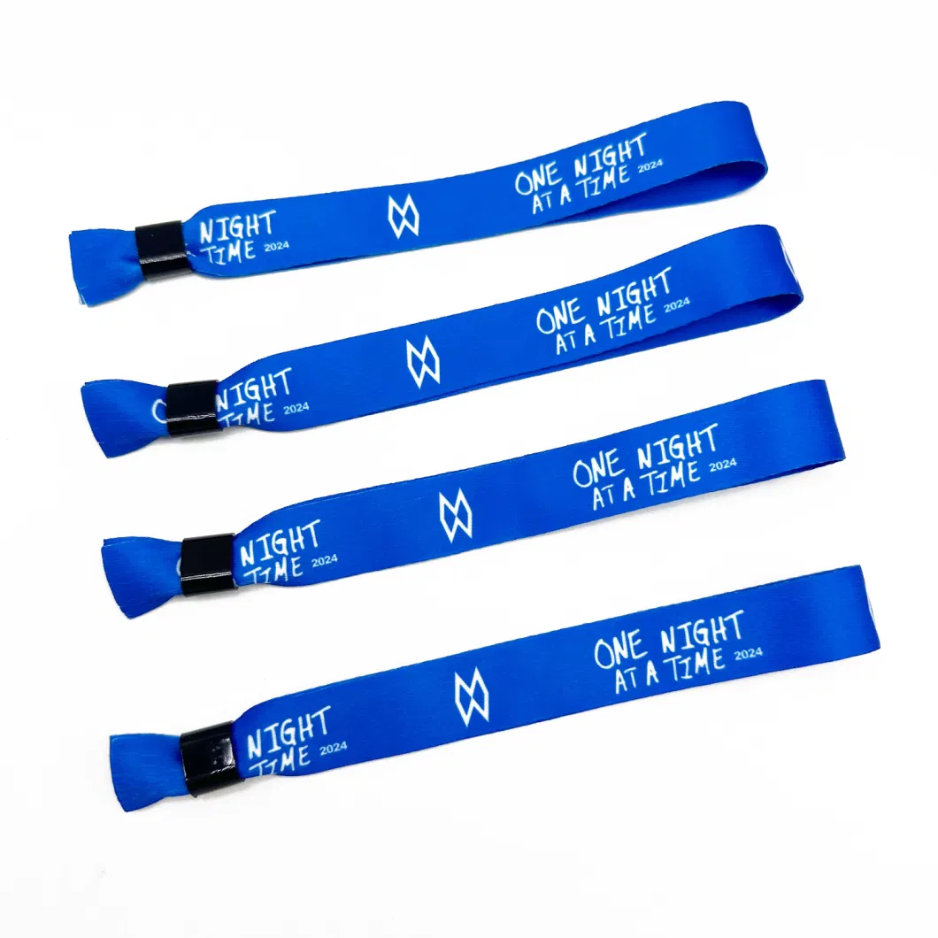 Factory Price 1.5*35cm Thin Sublimation Polyester Wristband