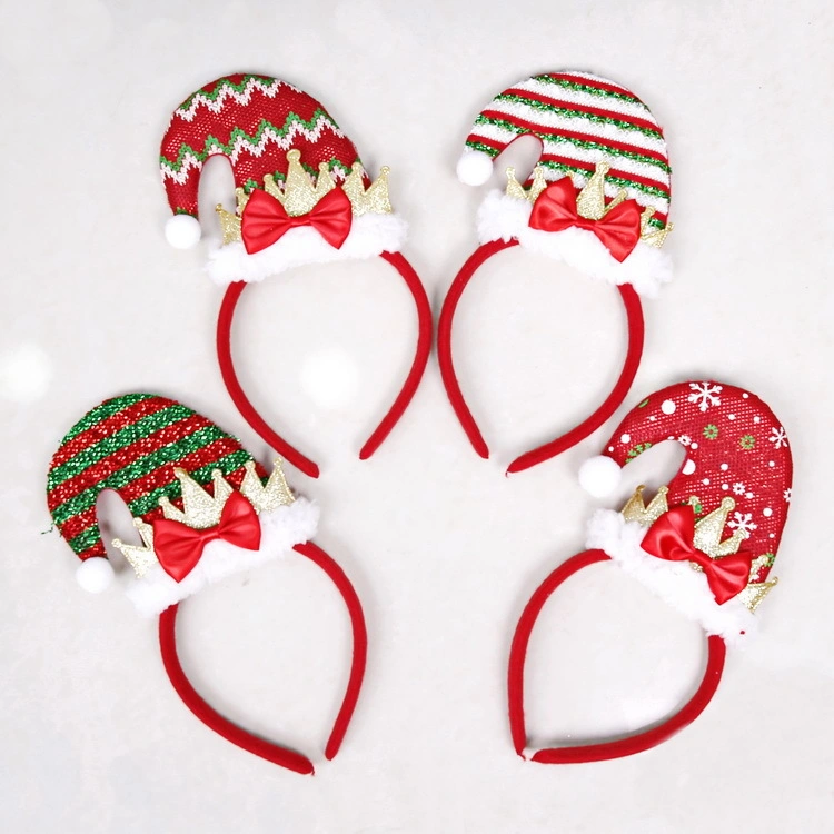 Christmas Decorations Christmas Pins Party Props Hair Bands