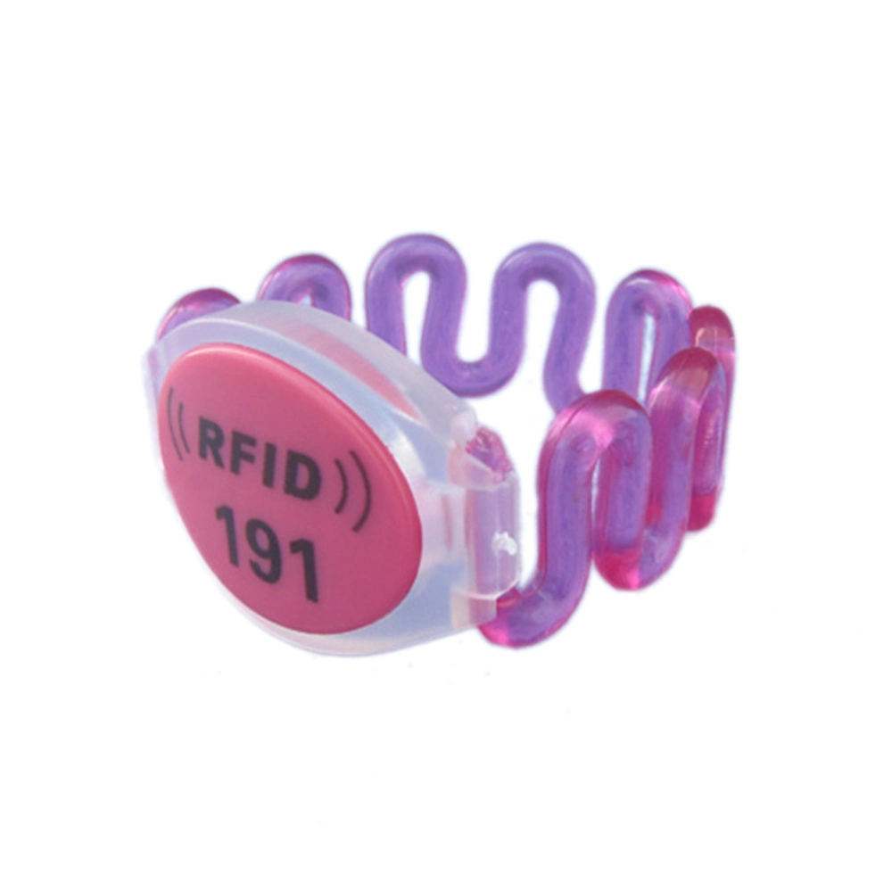 Fudan F08 High Quality RFID 13.56MHz Plastic Wristband