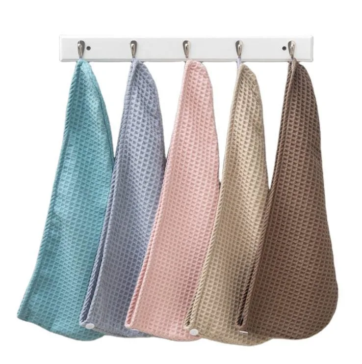 Sample Free Microfiber Hair Drying Towel Super Water Absorbent Hair Wrap Turban Towel of Microfibre Hair Salon Towel Micro Fiber Bamboo Hair Towel