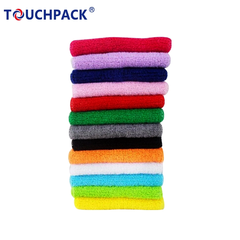 Wholesale Customized Logo Cotton Wrist Sweat Bands