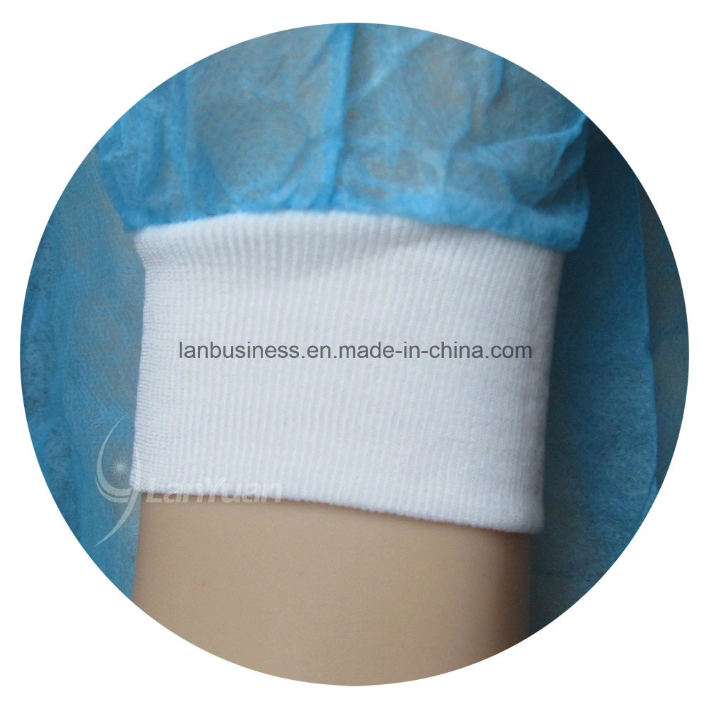 Ly Disposable Protective Gowns Ribbed Cuffs