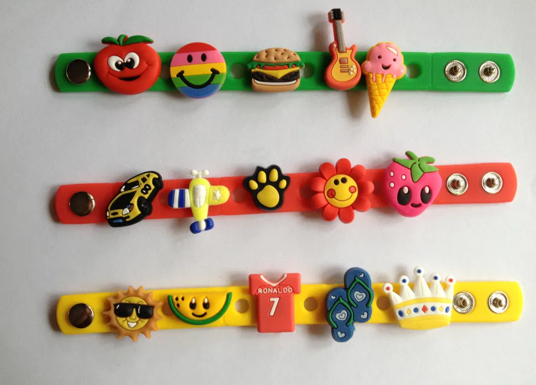 Silicone Bracelet Bulk Sports Stars Children Charms Kids Wristband Toys Htttoys Manufacturer