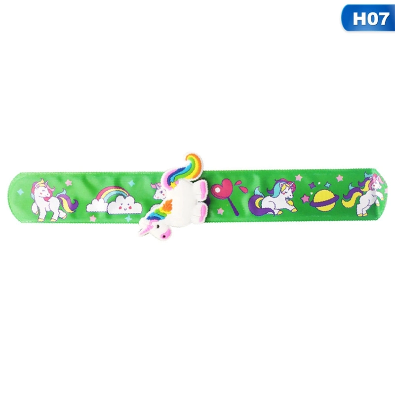 Kid Children Girl Boy Colorful Unicorn Flexible Motivational Anime Basketball Braiders Wristband