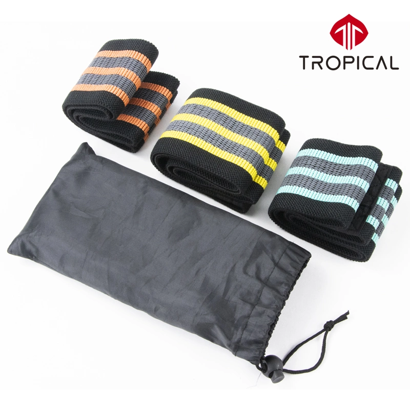 Cotton Polyester Yoga Hip Belt Resistance Bands