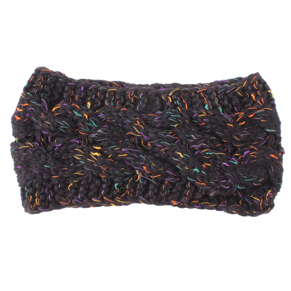 New 23 Colors Aw Ladies Dotted Yarn Acrylic Wool Knitted Headband