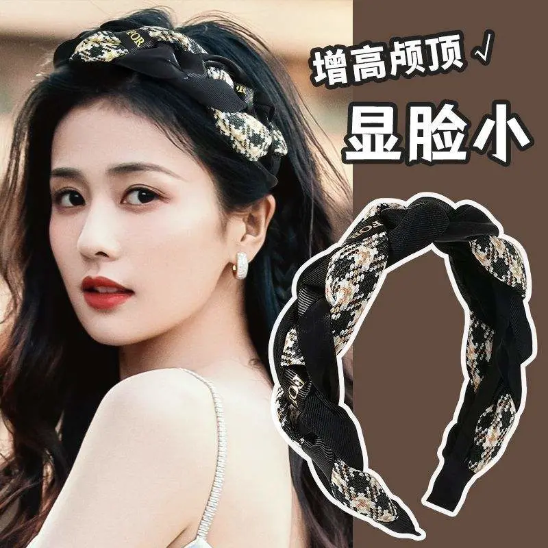 New Temperament Hair Band 2023 Head Band French Vintage Hair Clip