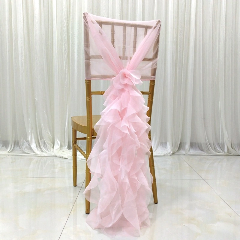 Eco-Friendly Wedding Tulle Wedding Banquet Decorative Chair Sashes