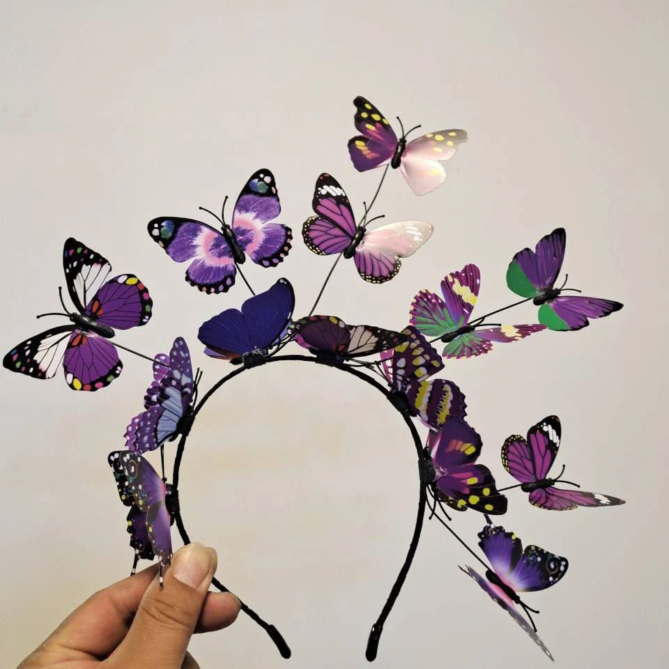 Amazon Glowing Christmas Butterfly Concert Headband