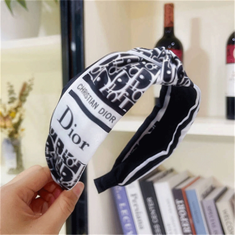 New Design Cheap Hair Band Fashion Women Fabric Headband Girls Colorful Leopard Print Elastic Hair Bands