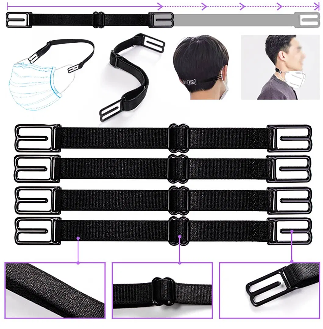 Custom Nylon Elastic Wig Belt New Style Polyester Webbing for Wig Elastic Band