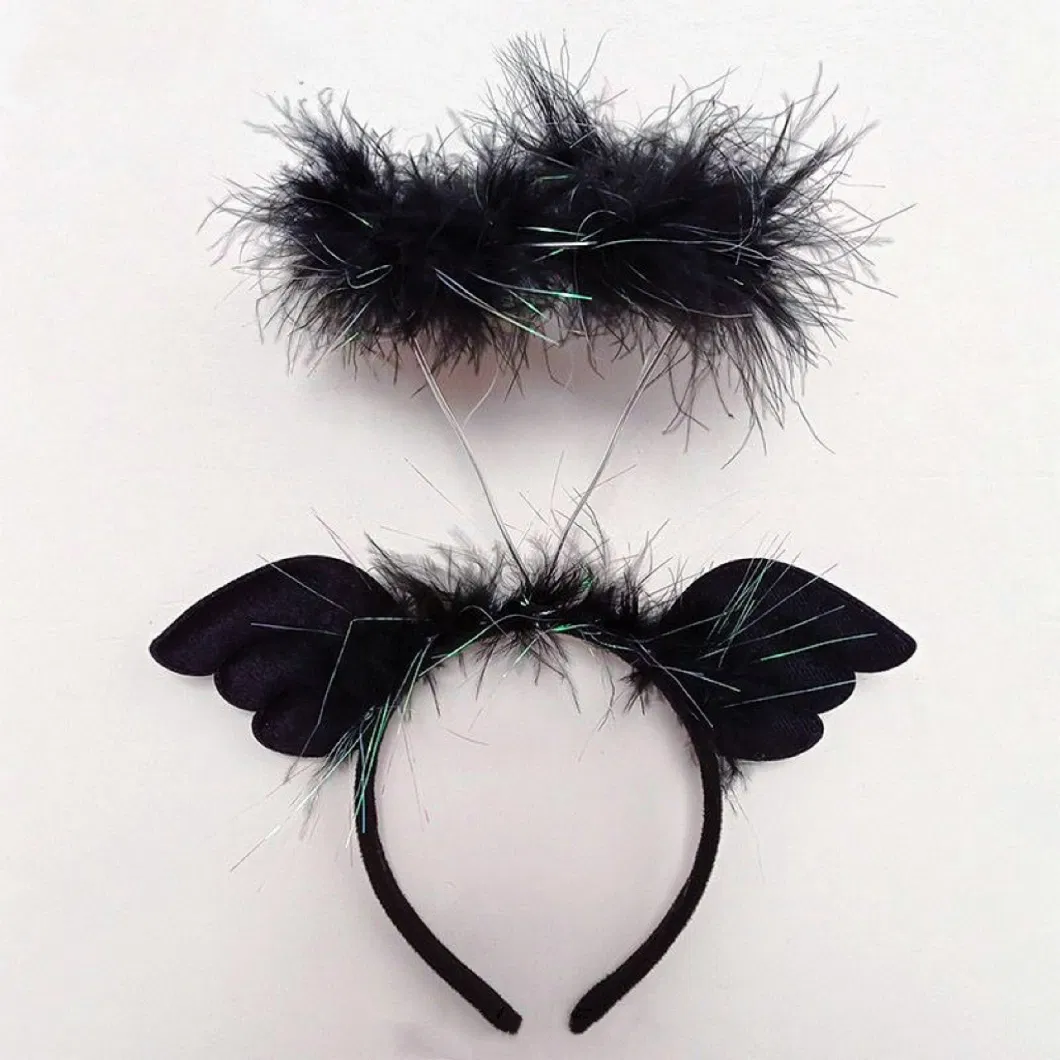 Angel Halo Light Halloween Hair Band Hair Accessories Headwear Female Luminous Hair Hoop