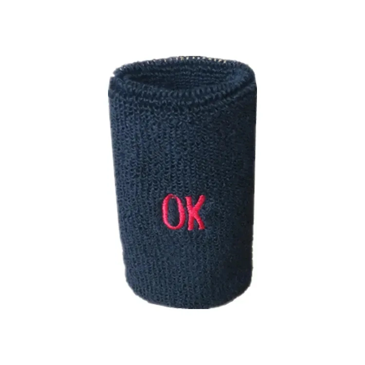 Promotional Custom Elastic Fabric Woven Tennis Basketball Wristband Sports Wrist Support