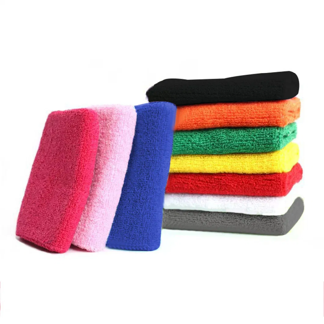 Wholesale Cotton Sports Sweatband Wrist Support