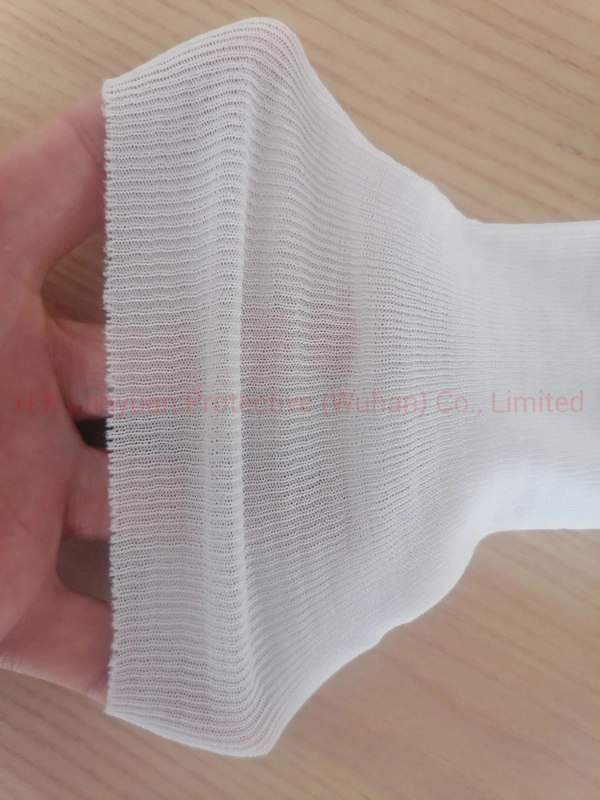 Disposable Medical Uniform Polyester Rib Knit Cuff