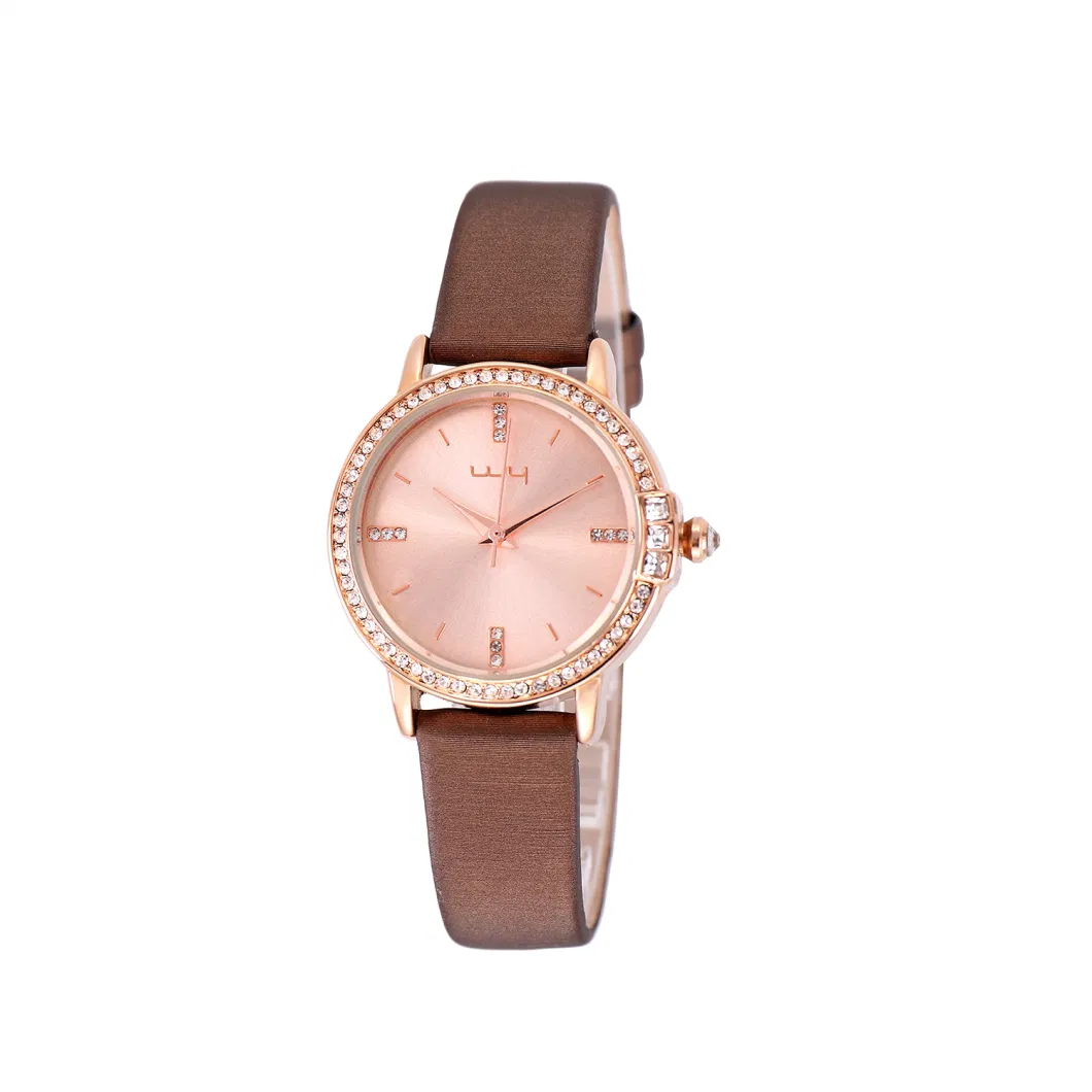 Hot Sale Quartz Watch Leather Strap Ladies Wrist Watches Colorful Band