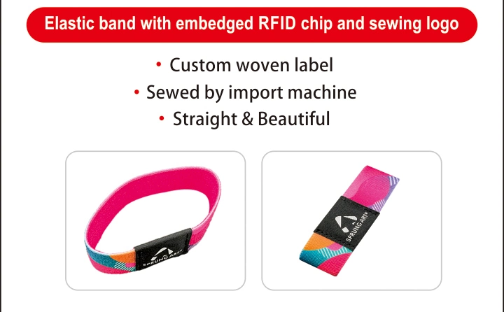 Waterproof RFID Sports Wristband Elastic NFC Technology Wristbands