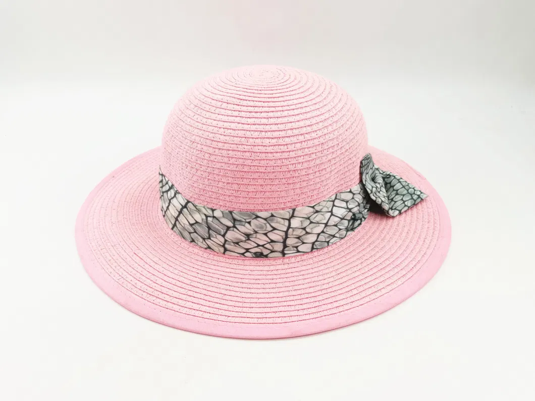 Polyester Fabric Print Band Nature Paper Hat