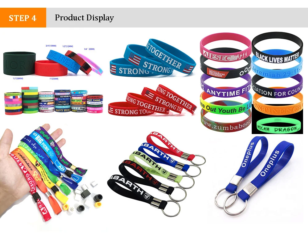 Custom Medical Disposable Wrist Strap Laser Logo Silicone with Qr Code Wrist Band Metal Name Tag