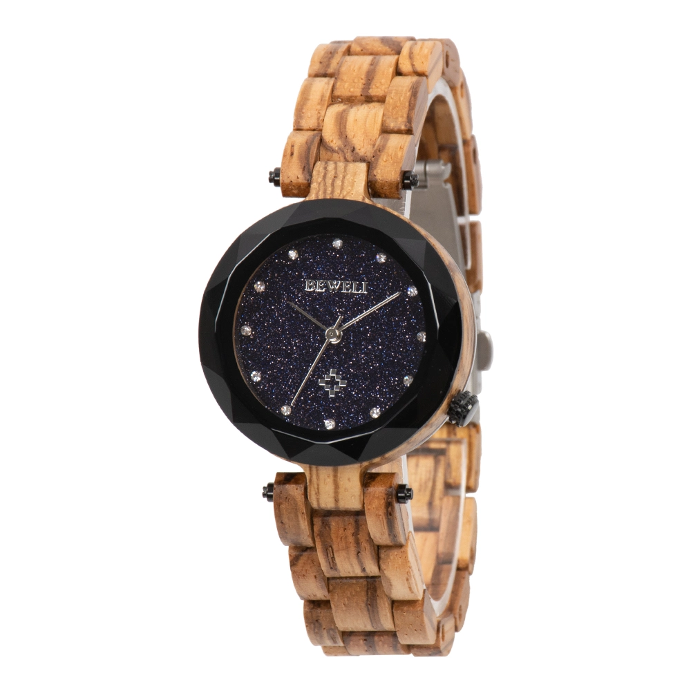 Factory OEM Private Logo Women Red Sandalwood Wooden Watch Band