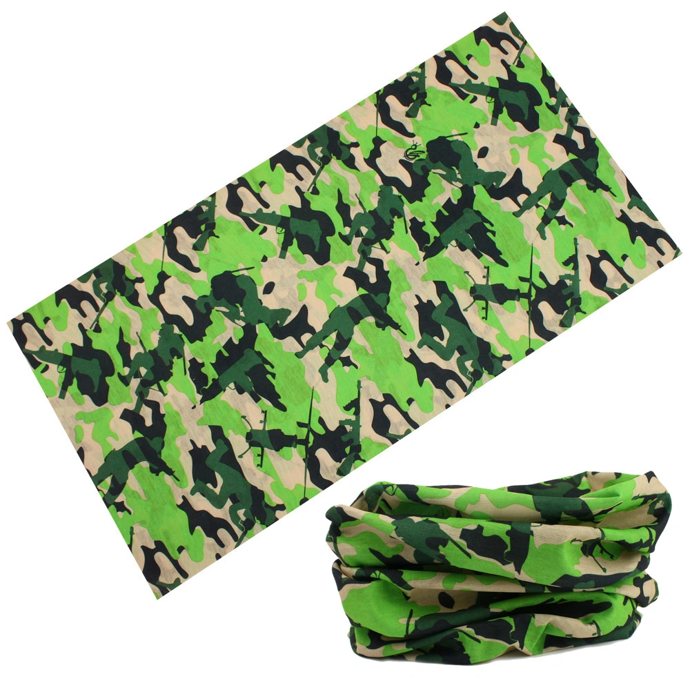 Custom Sublimation Print Logo Headband Classic Design Solid Color Custom Unisex Multi Functional Headwear Tube Bandana Scarf