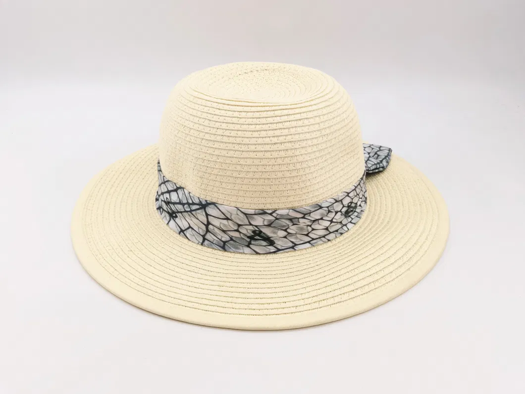 Polyester Fabric Print Band Nature Paper Hat