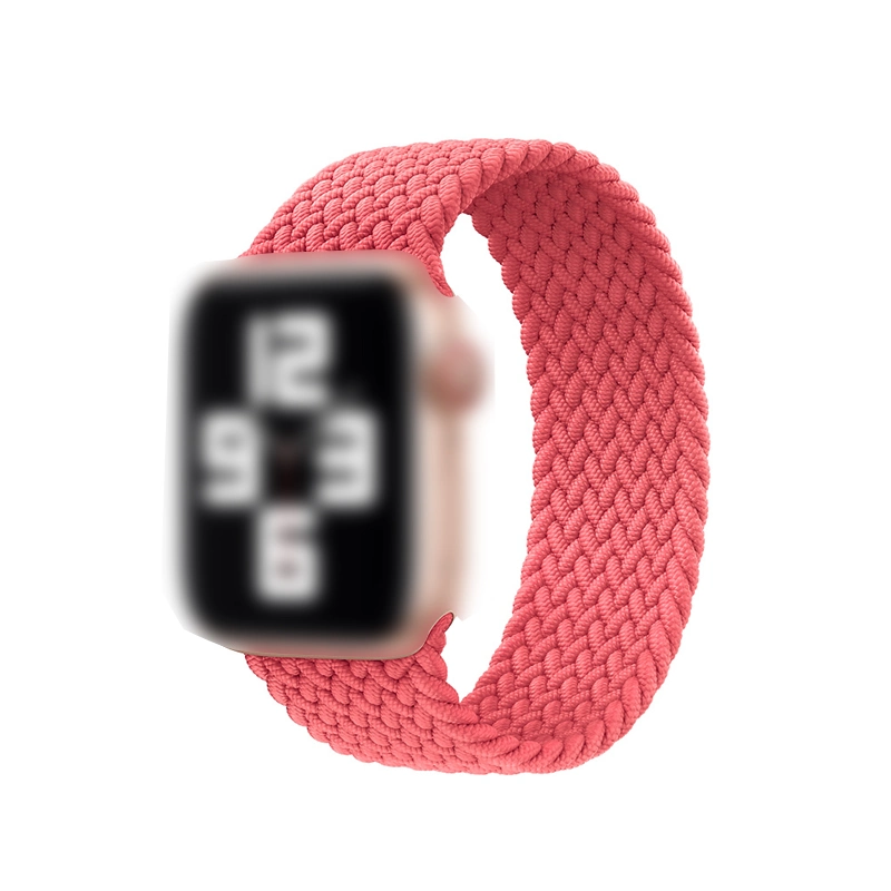  Watch Strap Accessories Nylon/Silicone Elastic Braided Band for Iwatch Strap