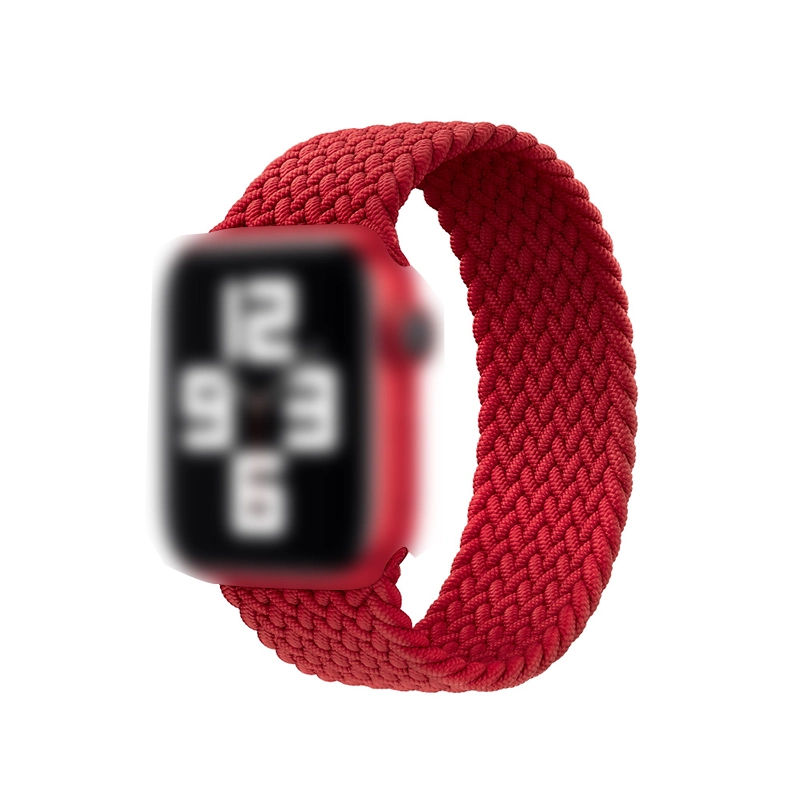  Watch Strap Accessories Nylon/Silicone Elastic Braided Band for Iwatch Strap