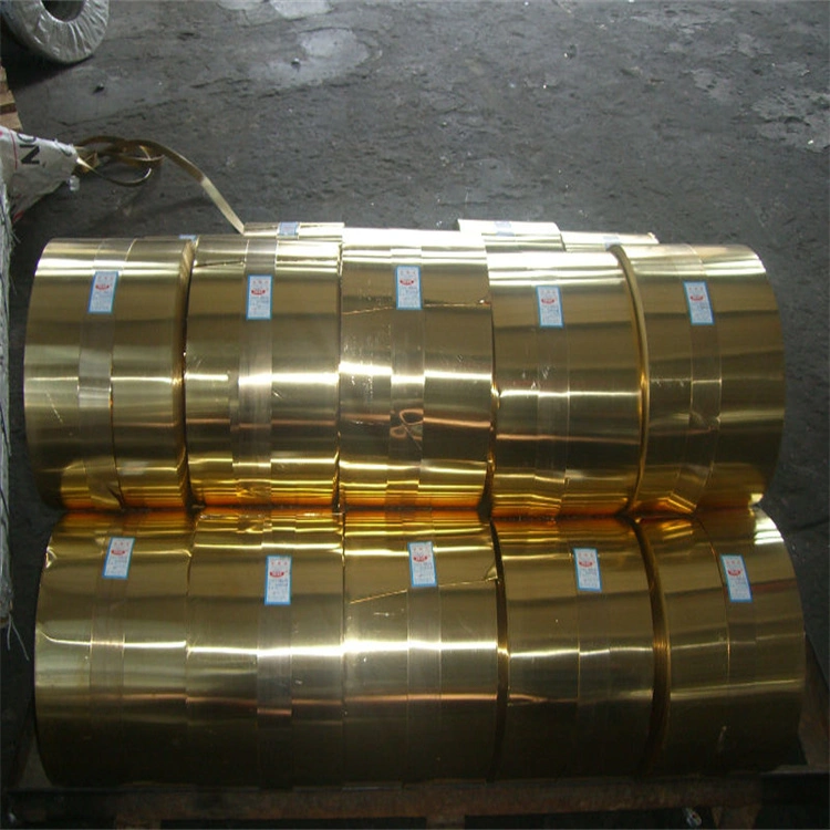 ASTM C28000 C10100 C10200 C10300 Brass Coil Copper Strip Roll Tape Band