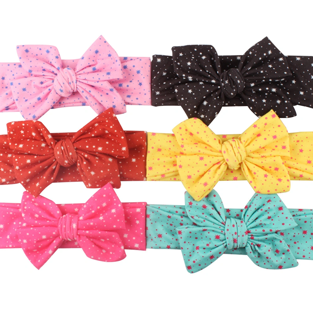 Big Bow Headband Baby Headbands with Bowknot Kids Hair Band Turban for Infant Toddler Hair Accessories Esg14249