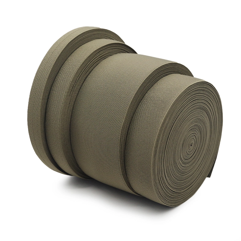 80mm Wide 450u Elastic Band Olive Green Stretch Band for Mil-Spec Bag Tents Clothing Accessories