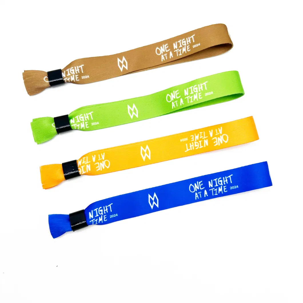 Factory Price 1.5*35cm Thin Sublimation Polyester Wristband