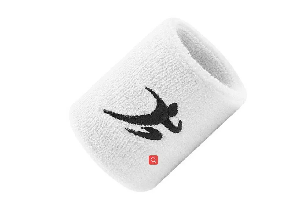 Custom Promotional Sport Wristband Unisex Outdoor Terry Towel Cotton Sporting Squash Tennis Accessories Badminton