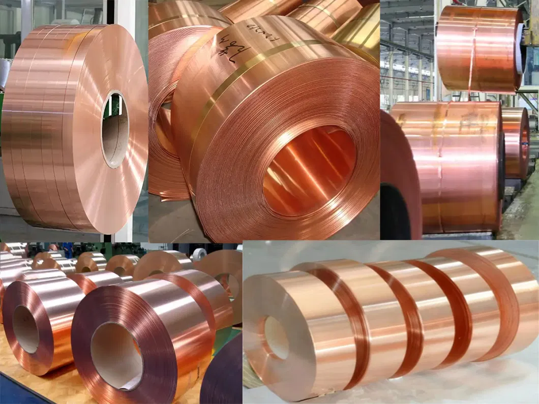 T2 Strip99.9% Pure Copper Foil C1100 Coil for Power Transformer Winding