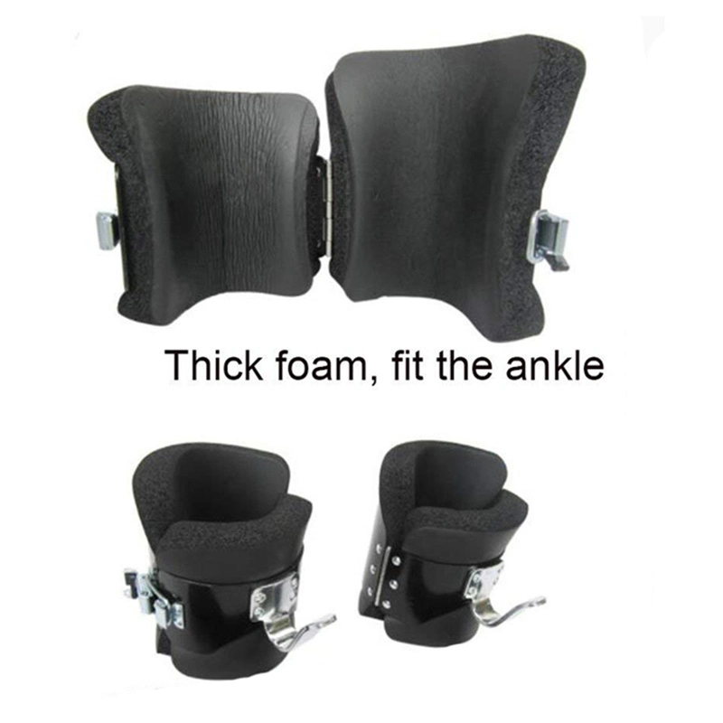 Hanging Pull up Back Crunches Foam Padded Hooked Boots Anti-Gravity Boots Inversion Therapy Bl15245