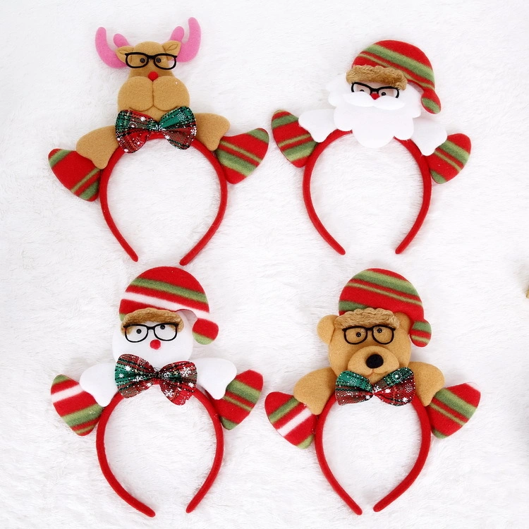 Christmas Decorations Christmas Pins Party Props Hair Bands