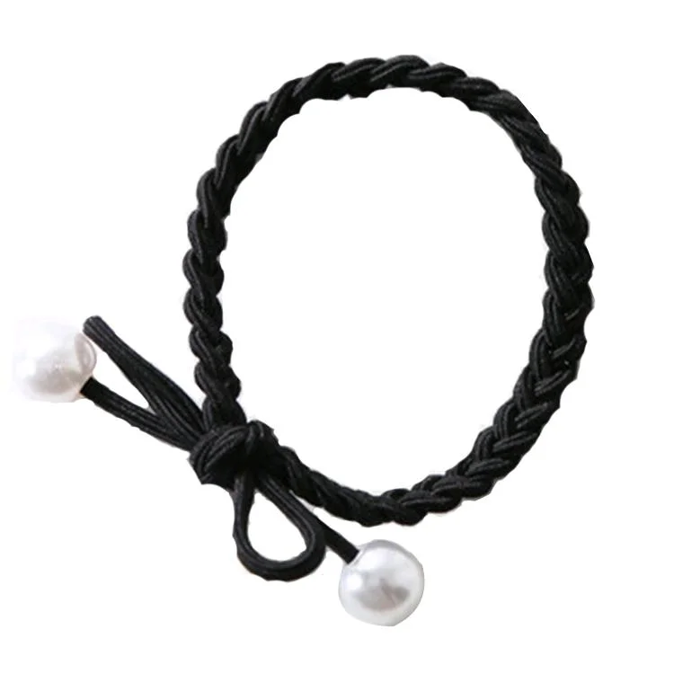 Girl Headbands Hand Ring Headwear Accessory Pearl Hair Elastics Hair Bands