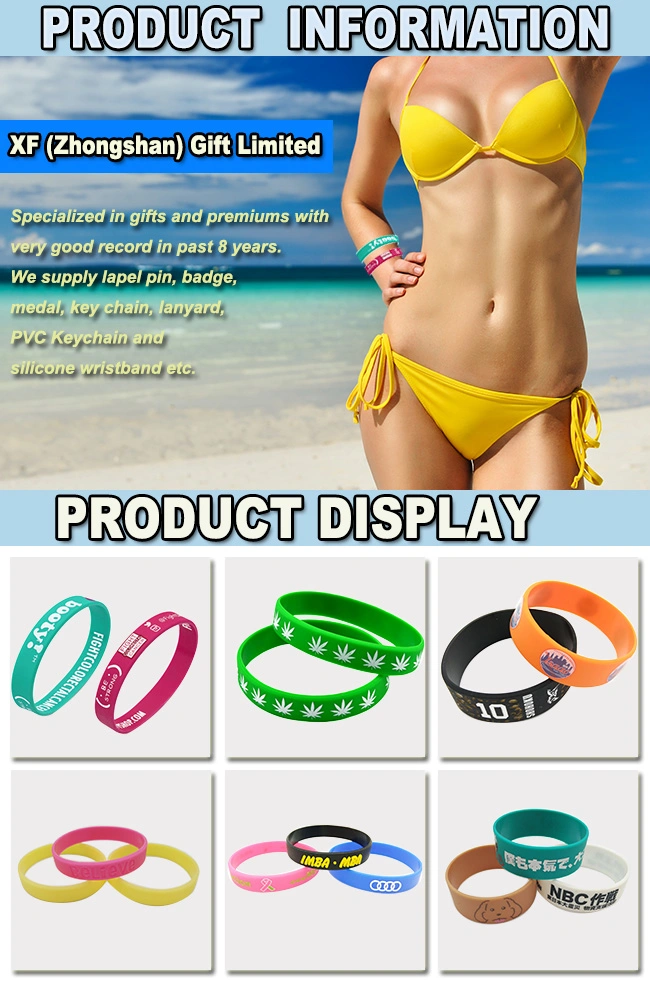 Wholesale Fashion Woven Custom Logo Tool Sport Tennis Health Event Polyester Rubber Headband Printed Silicone Wristband