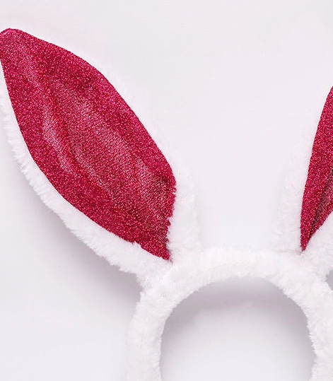 Happy Birthday Party Cartoon Rabbit Ears Accessories Ladies Headband Christmas Hairband