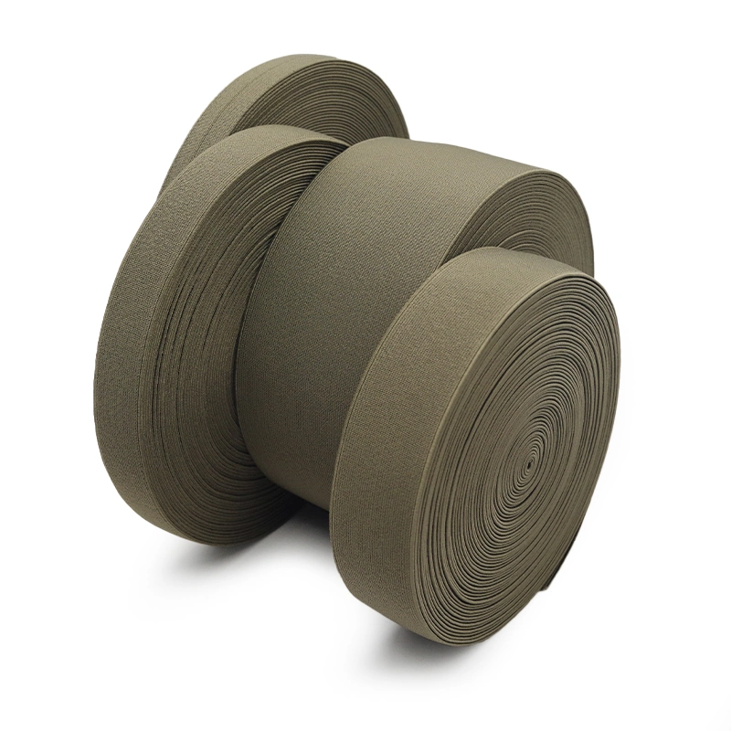 80mm Wide 450u Elastic Band Olive Green Stretch Band for Mil-Spec Bag Tents Clothing Accessories