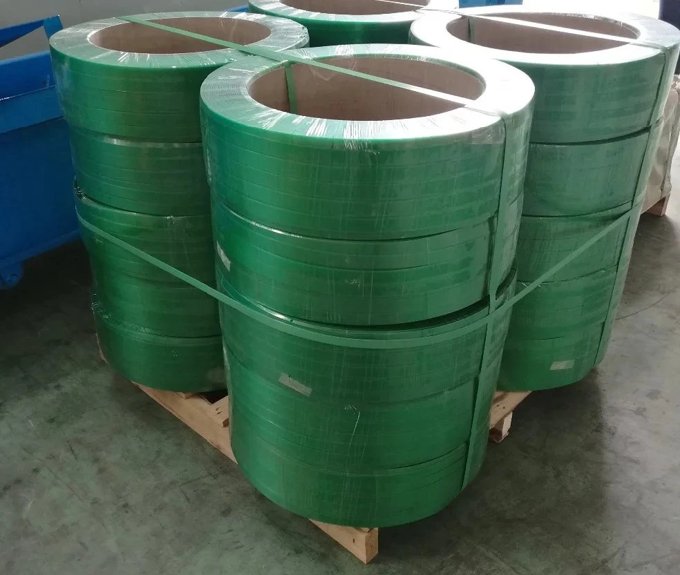 High Quality Plastic Packing Strapping Roll Polyester Pet Strap Band for Wood Industry Packing