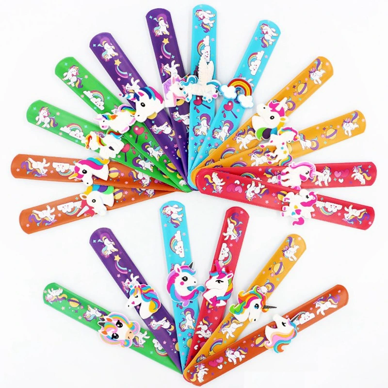 Kid Children Girl Boy Colorful Unicorn Flexible Motivational Anime Basketball Braiders Wristband