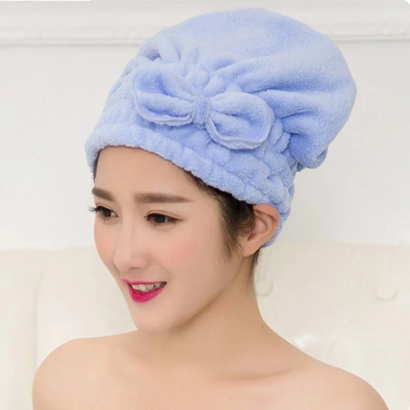 Fast Drying Microfiber Hair Towel Wrap