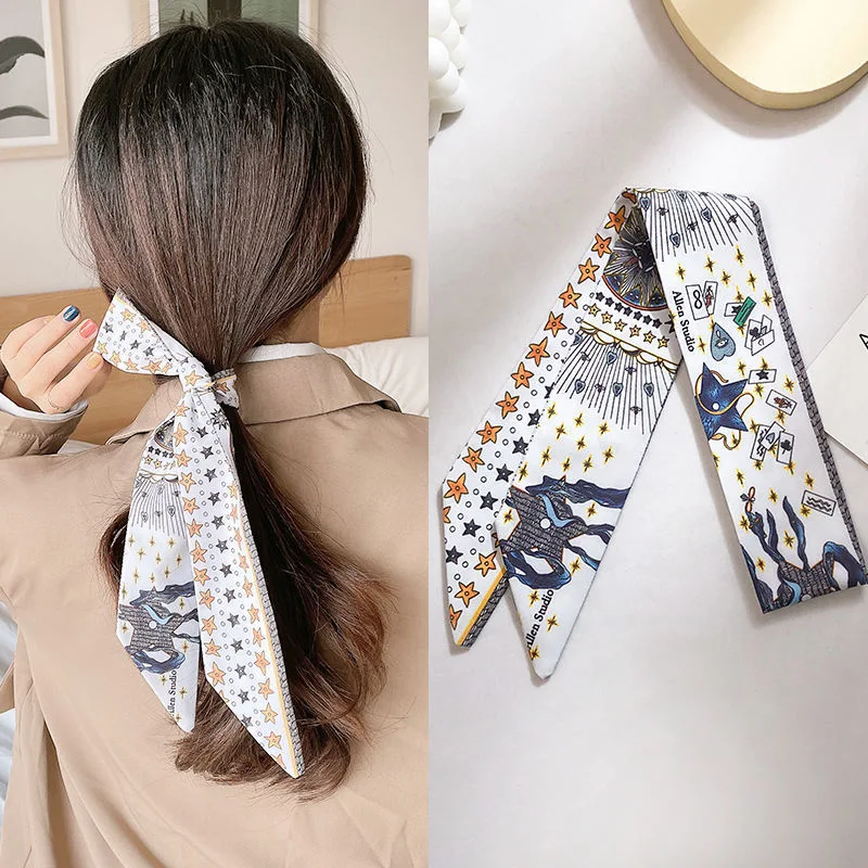 French Braided Hair Streamers Hair Band